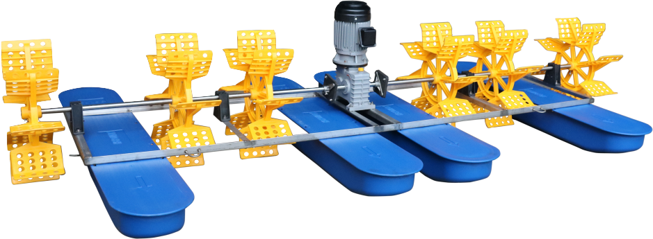 Suyog paddle wheel aerator